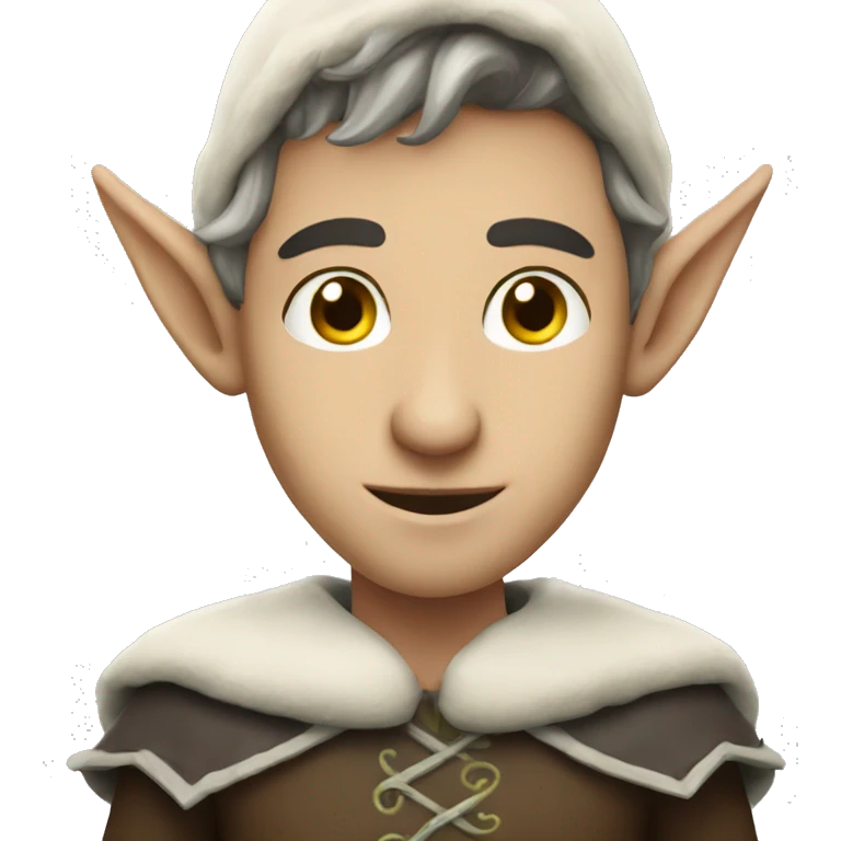 White elf emoji