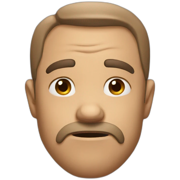 Disappointed in you face emoji