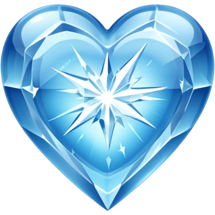 Corazón congelado emoji