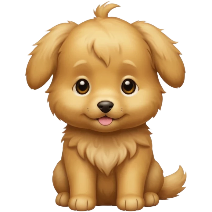 golden puppy emoji