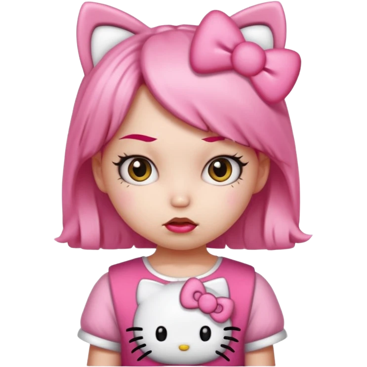 Hello-kitty hello-kitty mad emoji