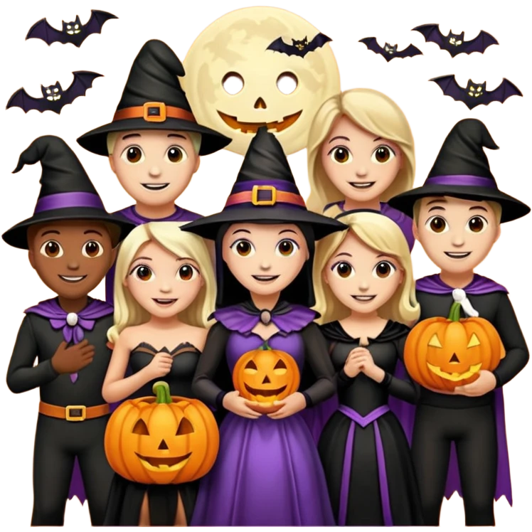 Isso mesmo, é o Halloween! emoji