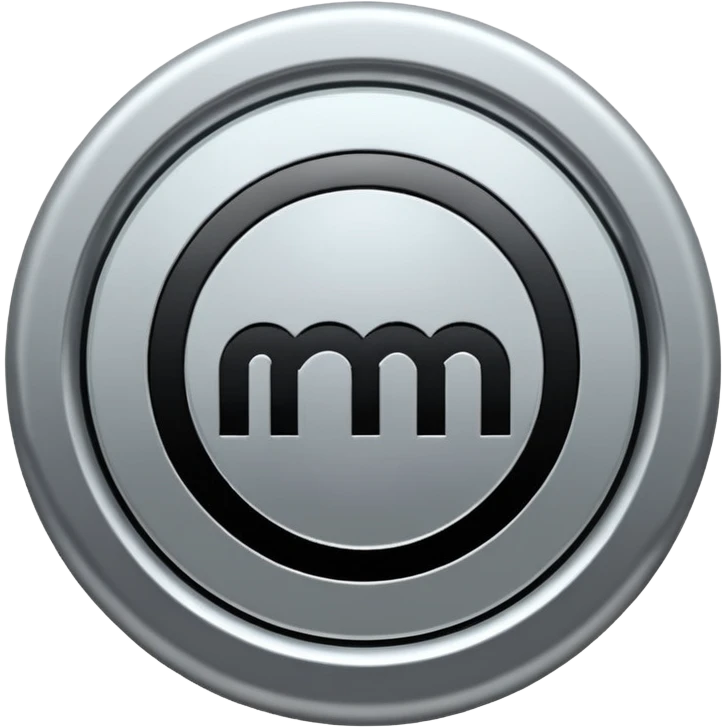 Circle with MB  on it emoji