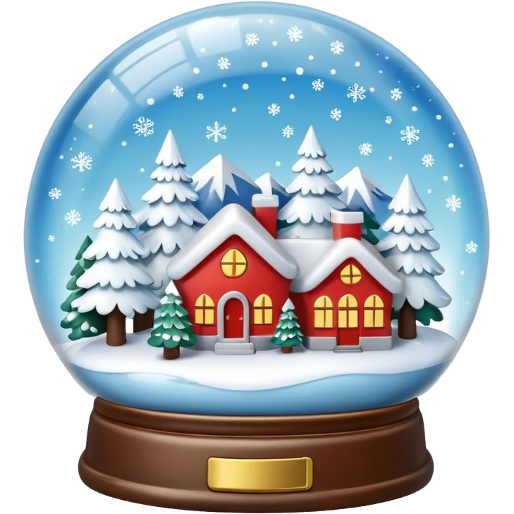 snow globe emoji