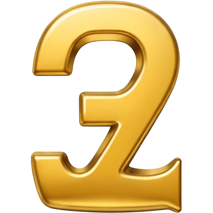 Erstelle mir die Nummer 1 emoji