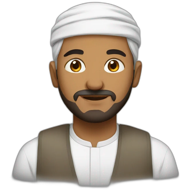 Muslim man emoji