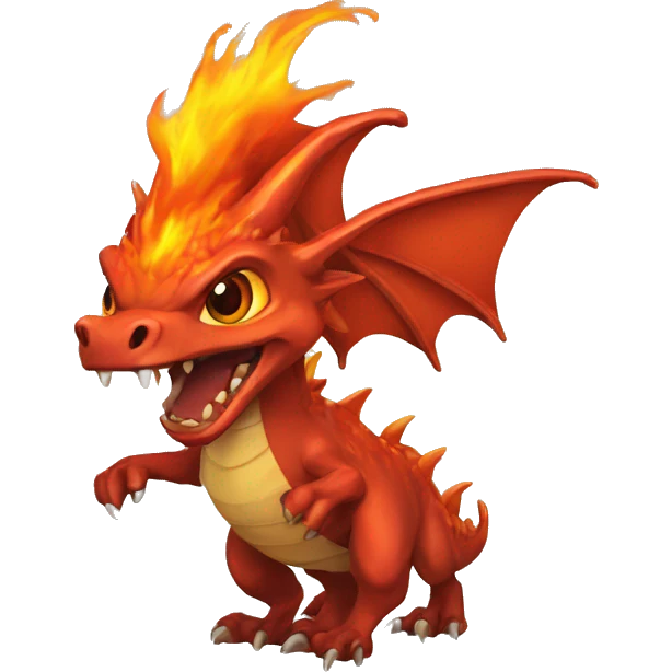 Dracaufeu emoji