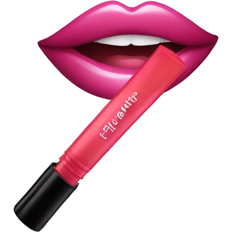 lip gloss emoji
