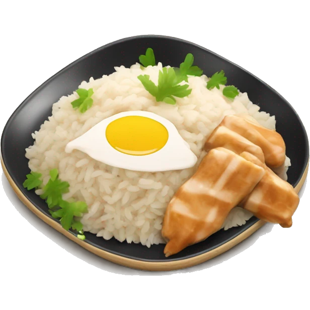 Hianese chicken and rice emoji