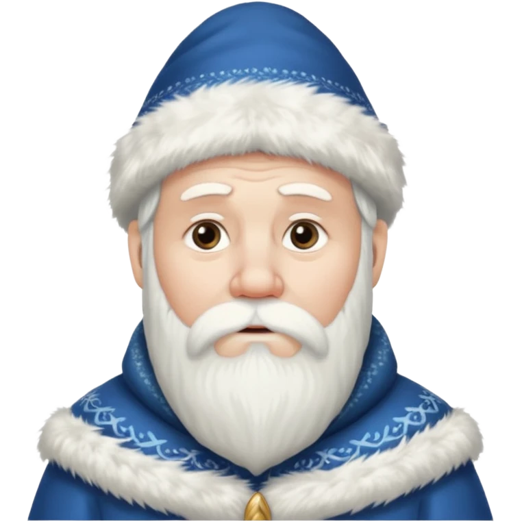 Father Frost SAD emoji