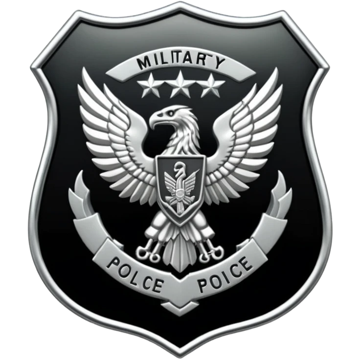 simple Attack on Titan Military Police badge emoji