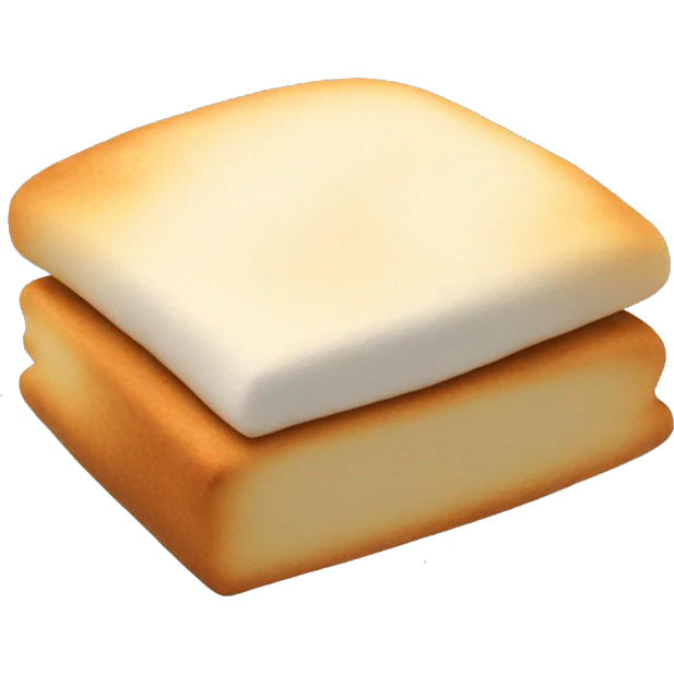 toasted marshmallow plain emoji