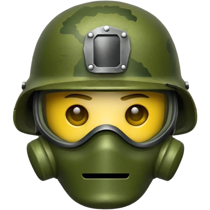 army soldier helmet emoji