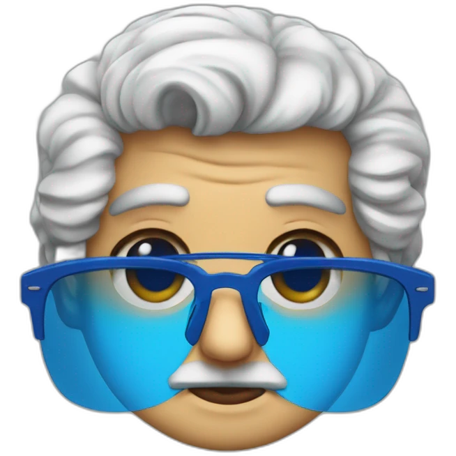 Pedro-Almodovar-with-blue-glasses emoji