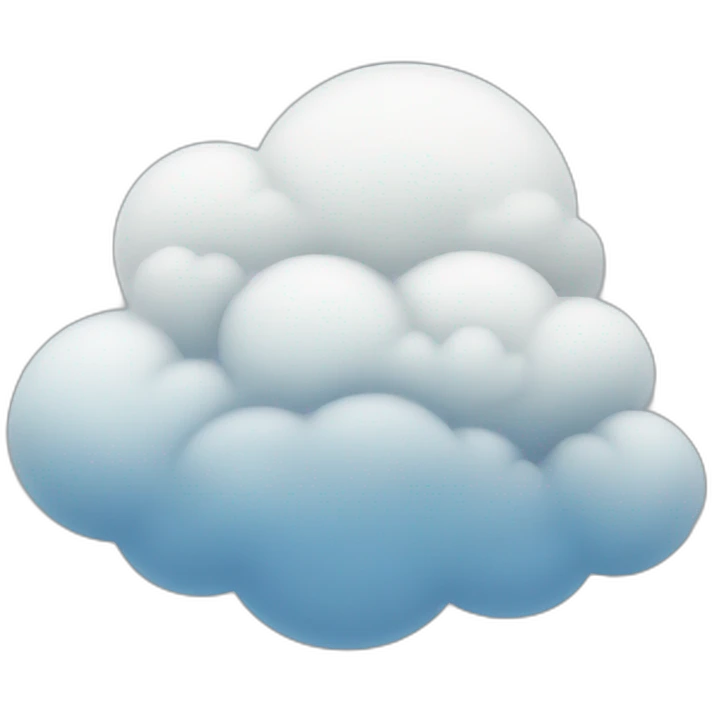 cloud emoji