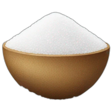 line made of salt emoji
