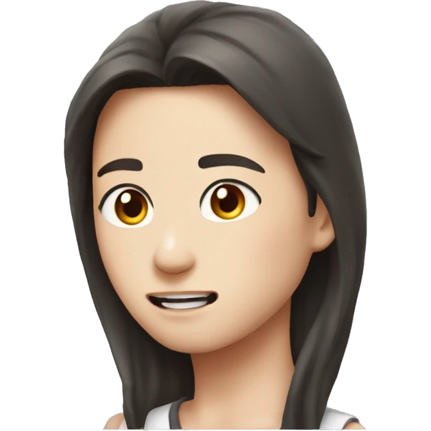 안경 낀 허스키 emoji