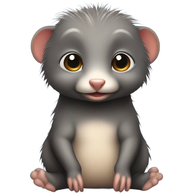 Baby mole  emoji
