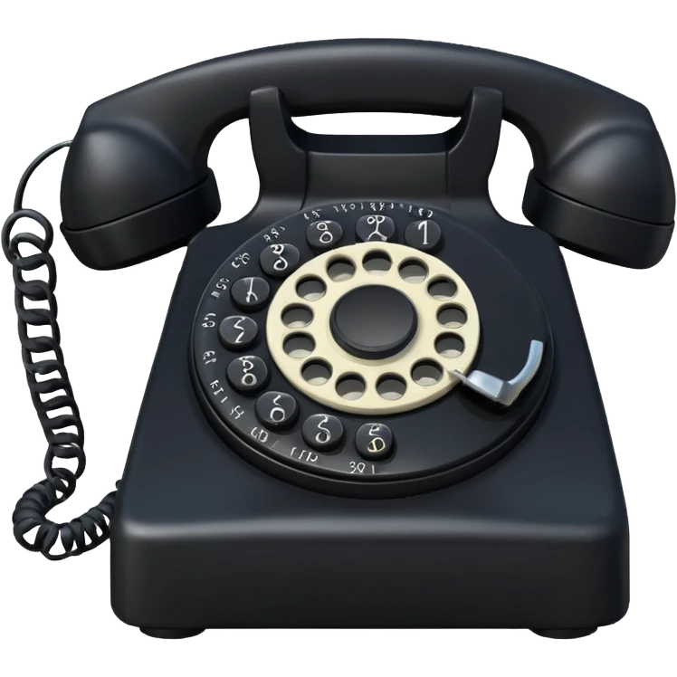 old phone emoji