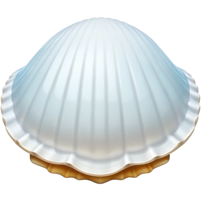 white shell emoji