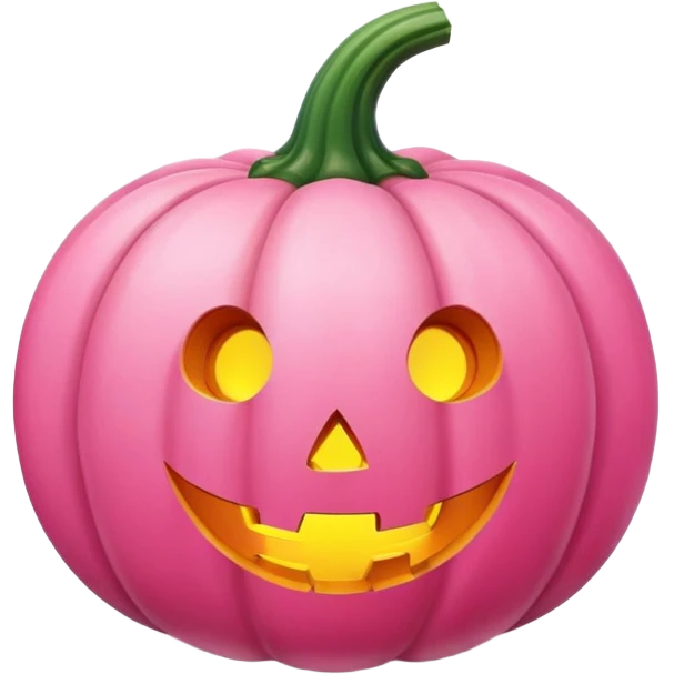 pink pumpkin emoji