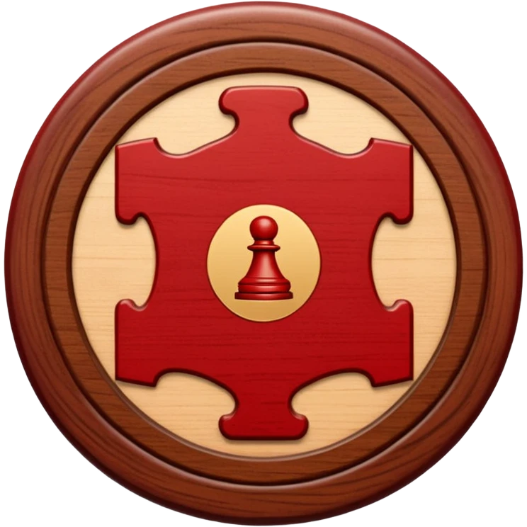 Xiangqi chinese chess circle piece, generals piece emoji