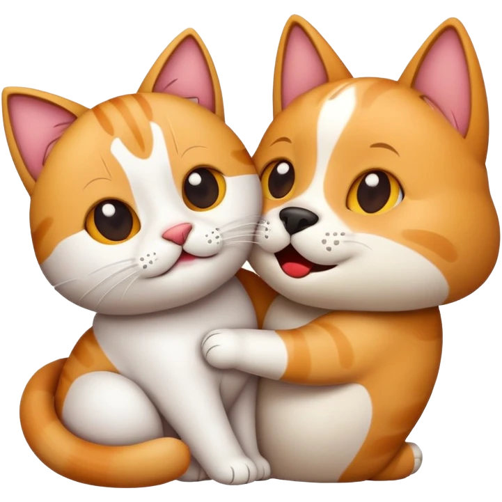 dog emoji fucks cat emoji emoji