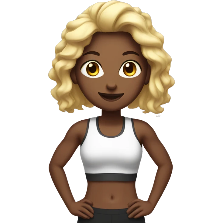 Gym girl emoji