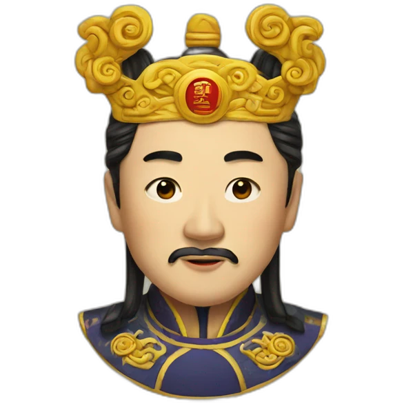 Chinese emperor emoji