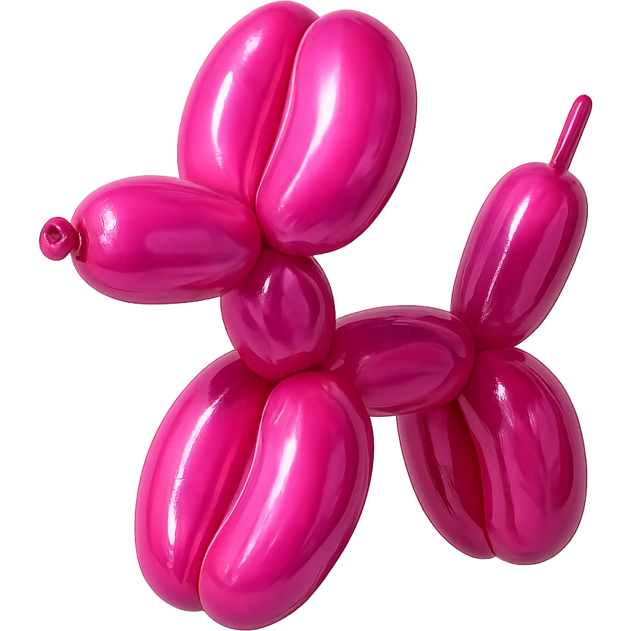 pembe balon emoji