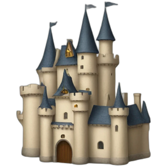 castle is a cat emoji