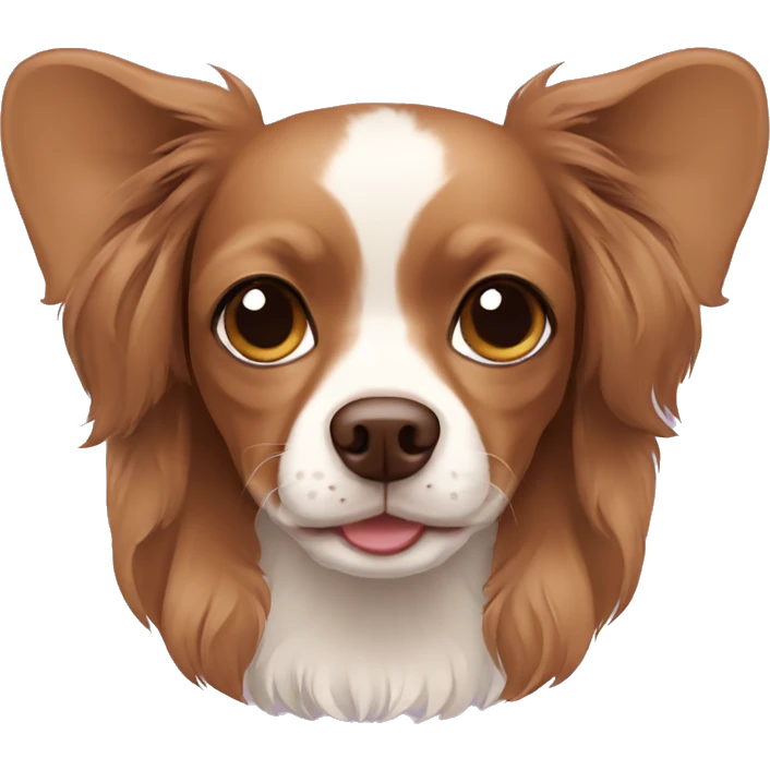 Brown Chihuahua spaniel emoji