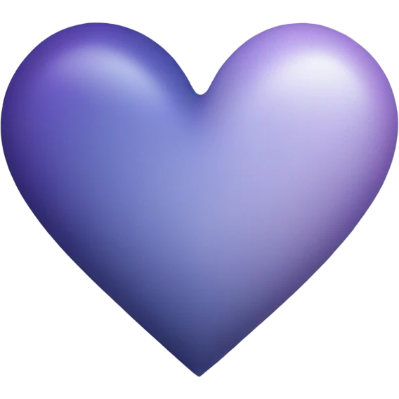 gray purple indigo heart emoji