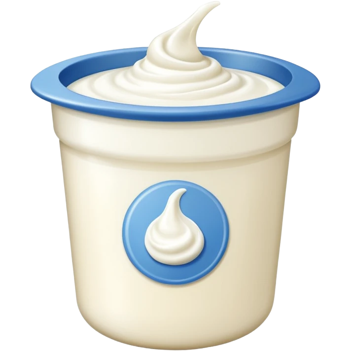 Yogurt envasado  emoji