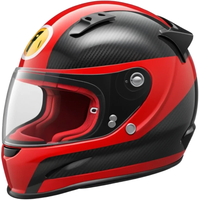 Formula racer helmet emoji
