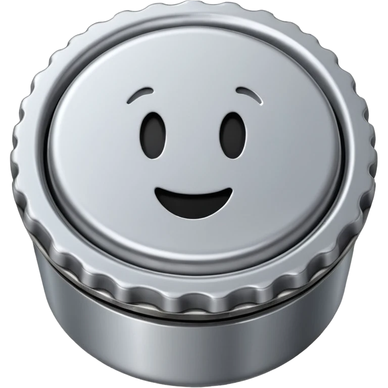 Bottle cap in ass emoji