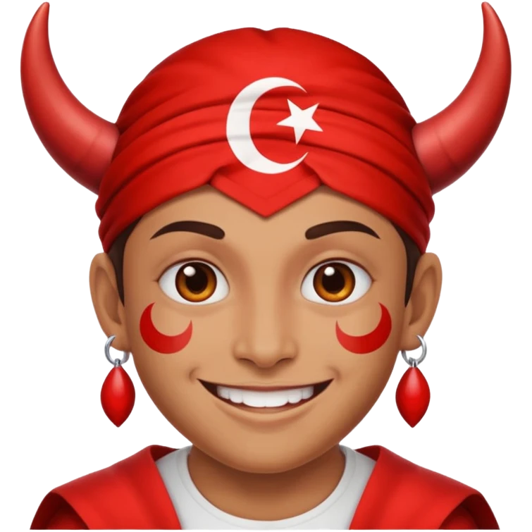 Emoji😈+🇹🇷 emoji