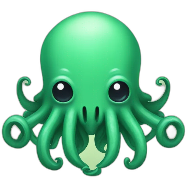 kawaii cthulu emoji