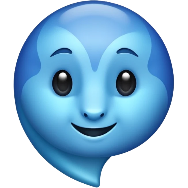 Blue tick  emoji