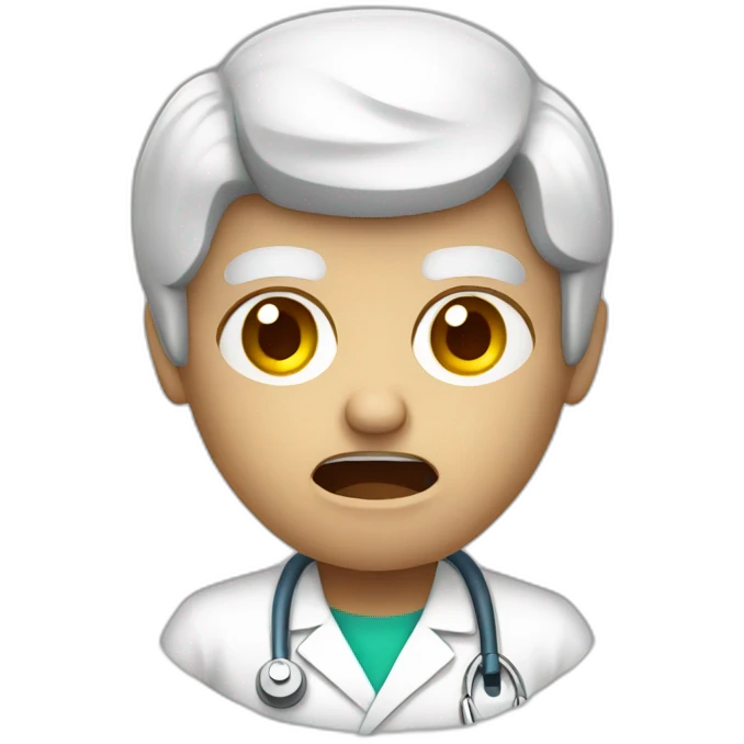 Angry radiologist emoji