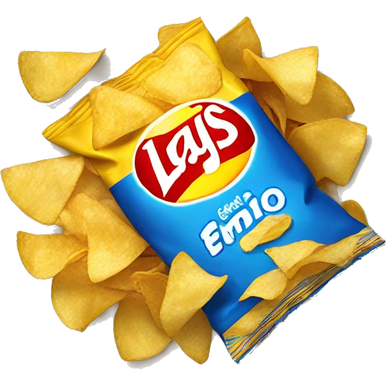 lays bag of chips emoji