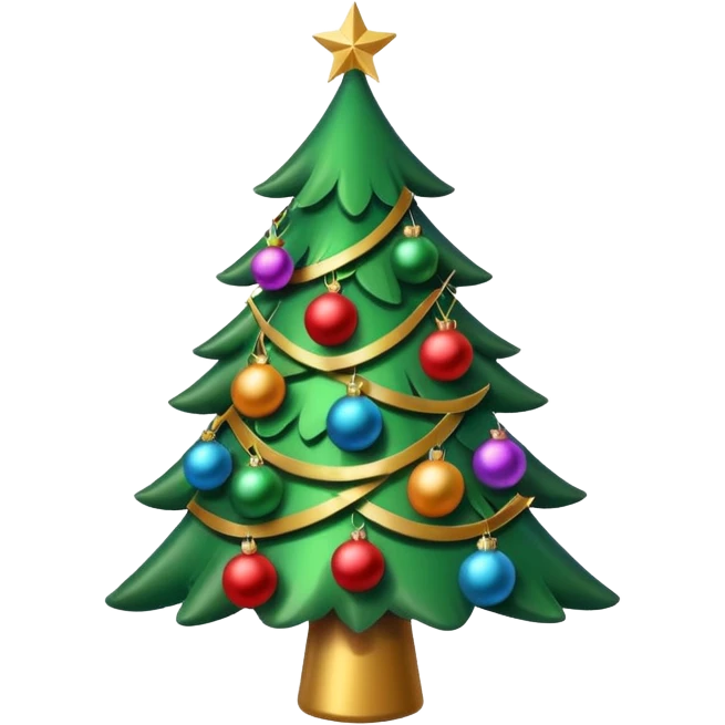 christmas tree emoji