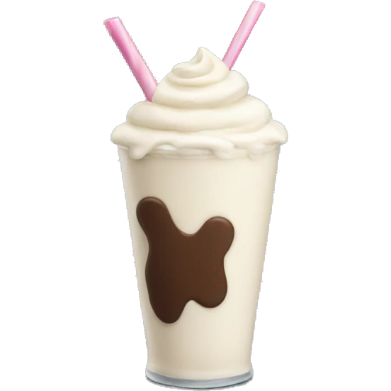 Milkshake emoji