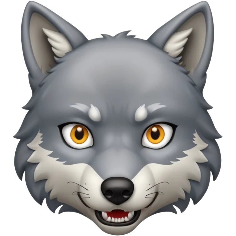 Wolf emoji