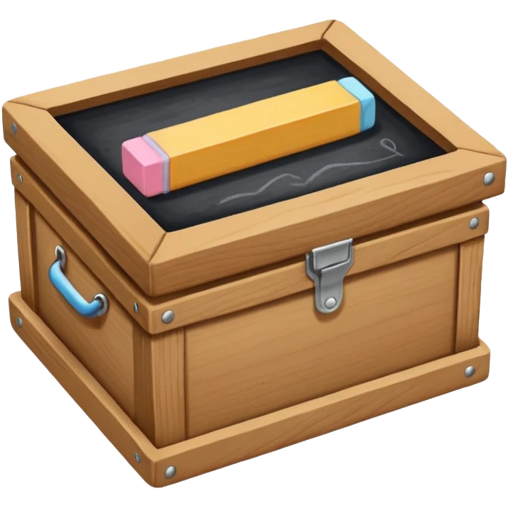 school chalk box emoji