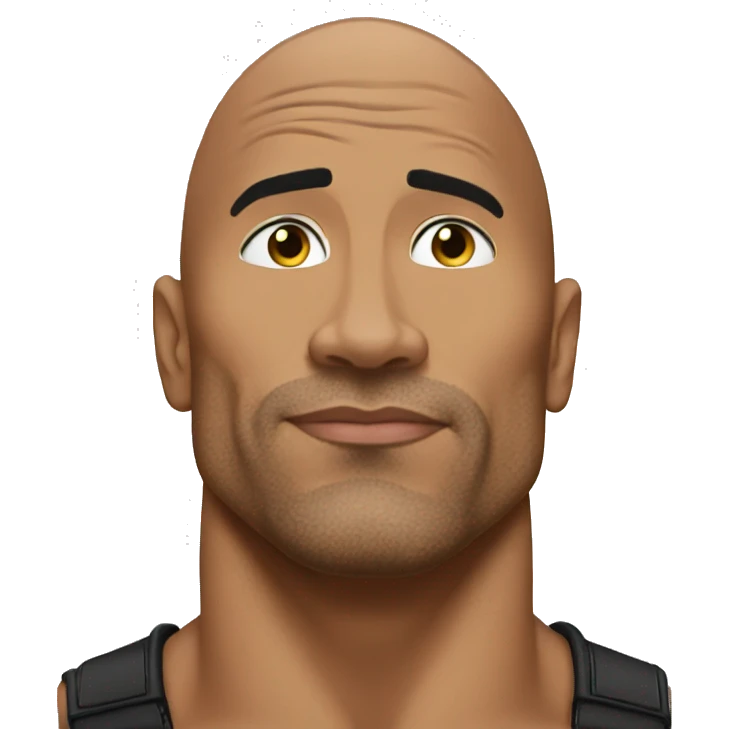 the rock kiss emoji