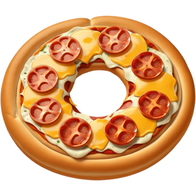 Pizza bagel  emoji