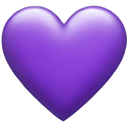 Purple Heart emoji