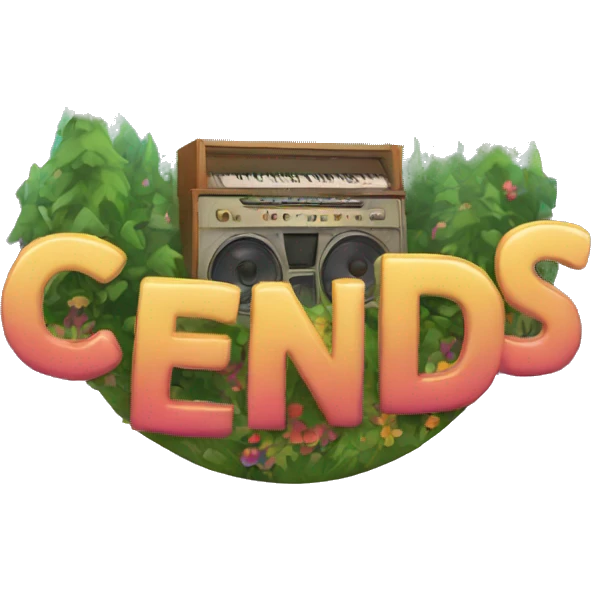 music festival logo with the letters "CTND" emoji