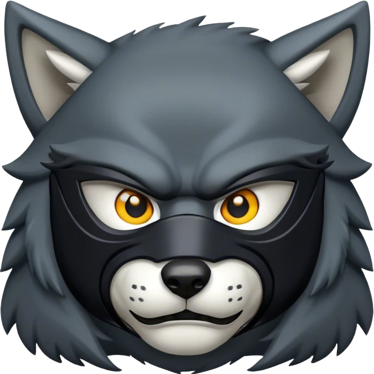 wolf and ninja emoji